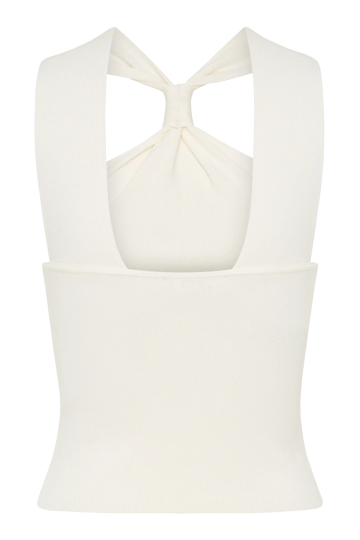 Serene Knot Halter Top