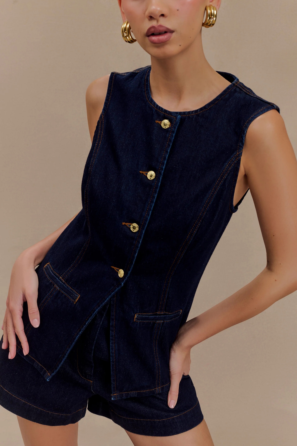 Denim Elegance Set