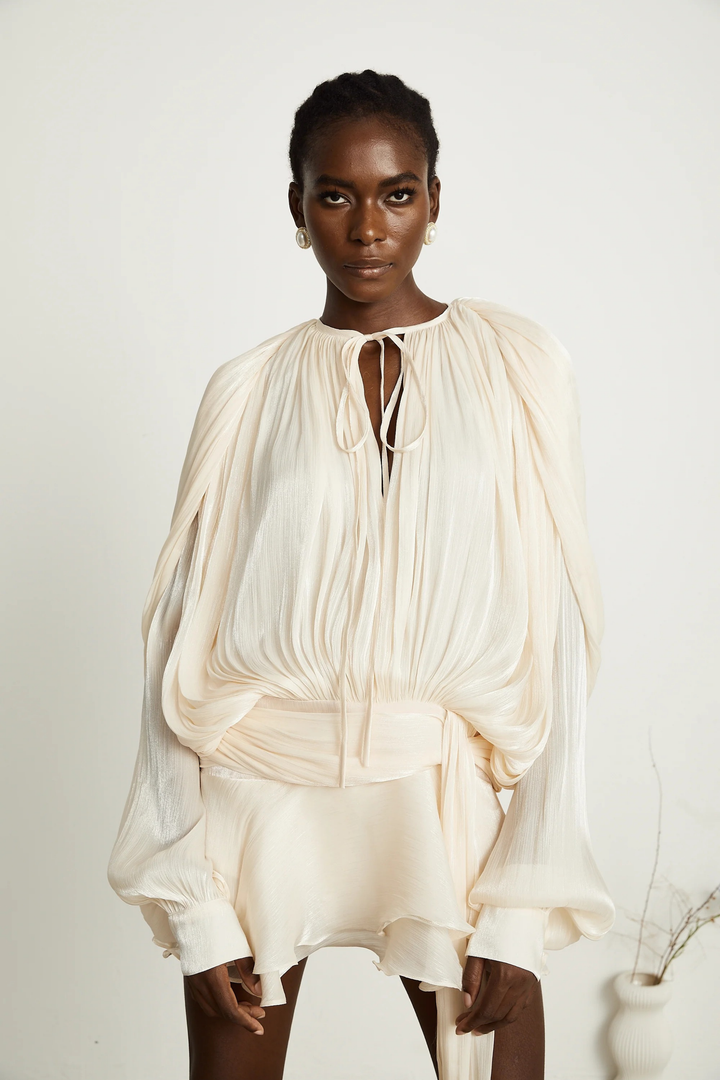 Cloud Silk Mini Dress