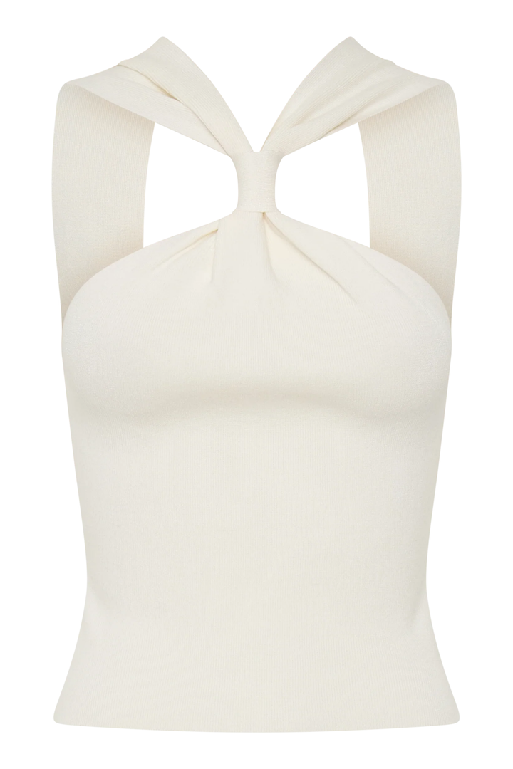 Serene Knot Halter Top