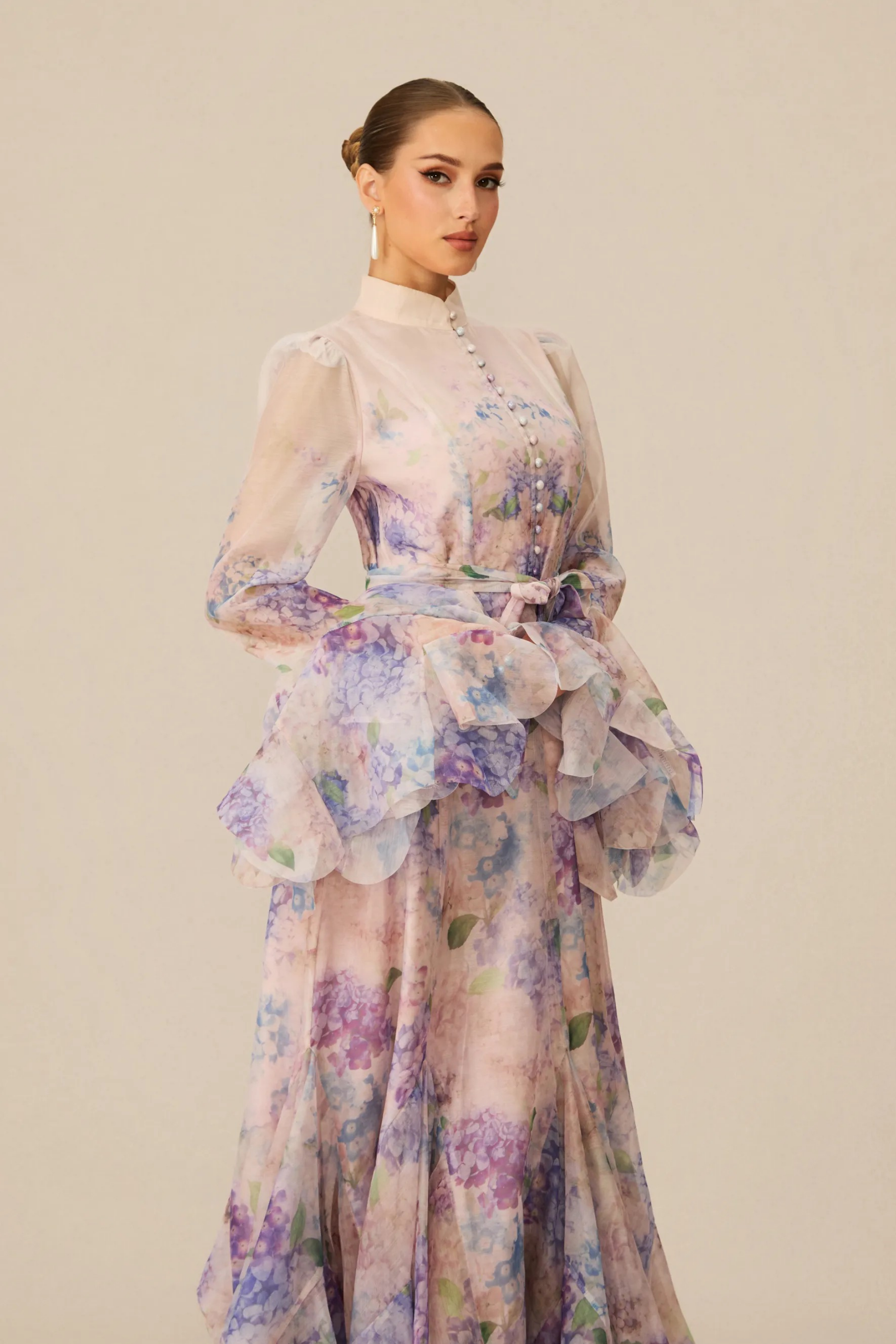 Maison Garden Maxi Dress