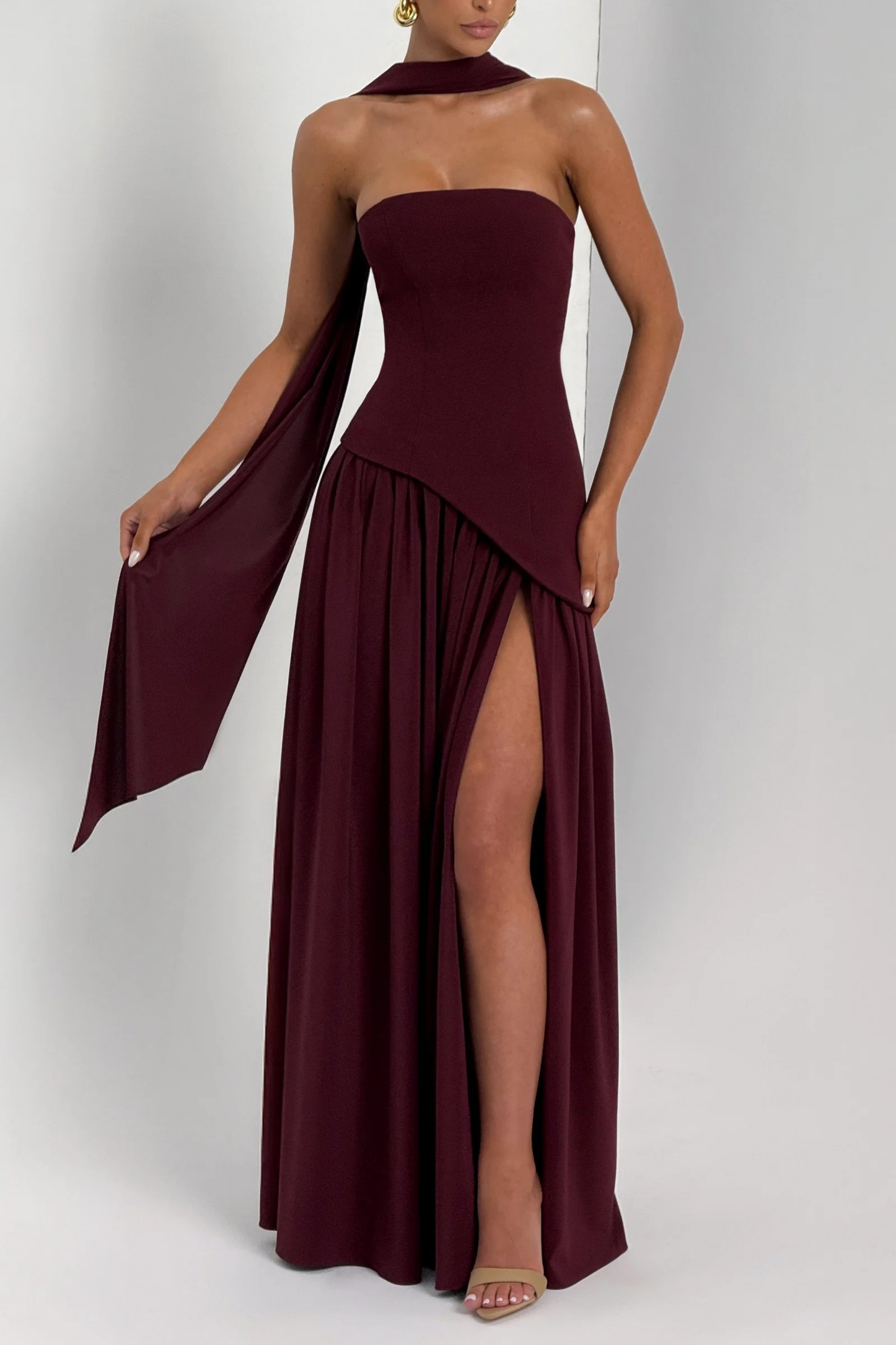 Aurora Flow Maxi Dress