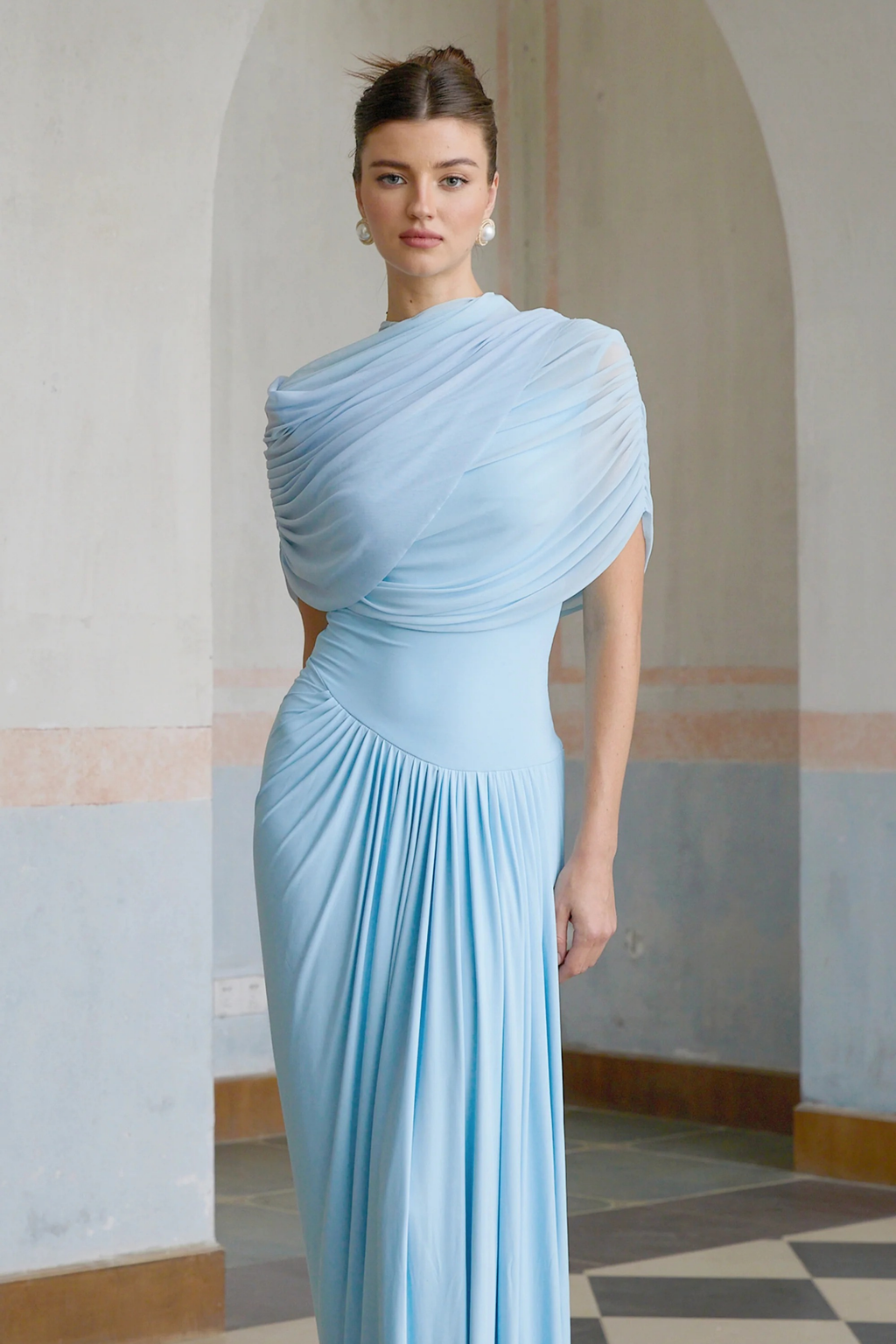Celeste Flow Maxi Dress