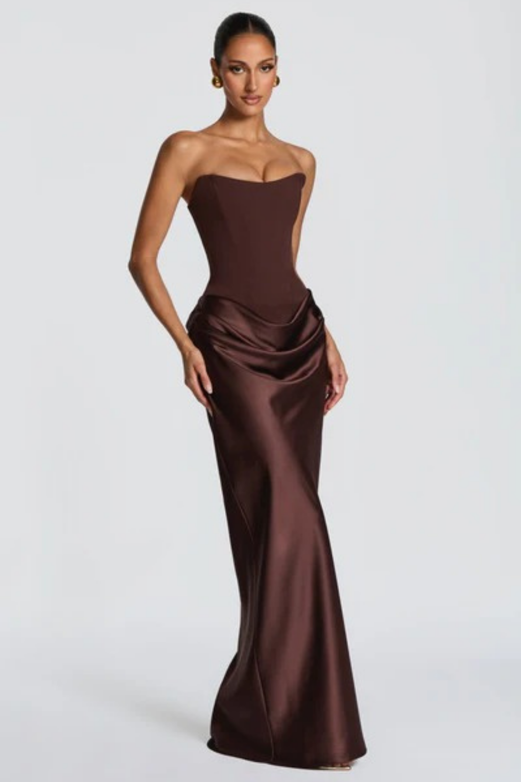 Velour Maxi Dress