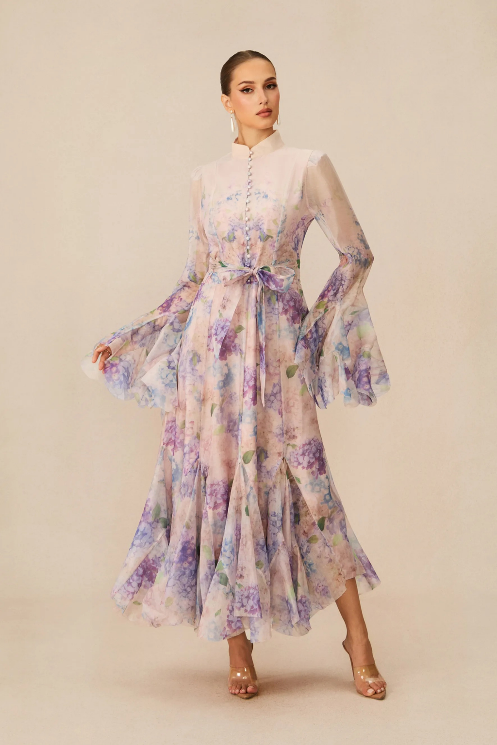Maison Garden Maxi Dress