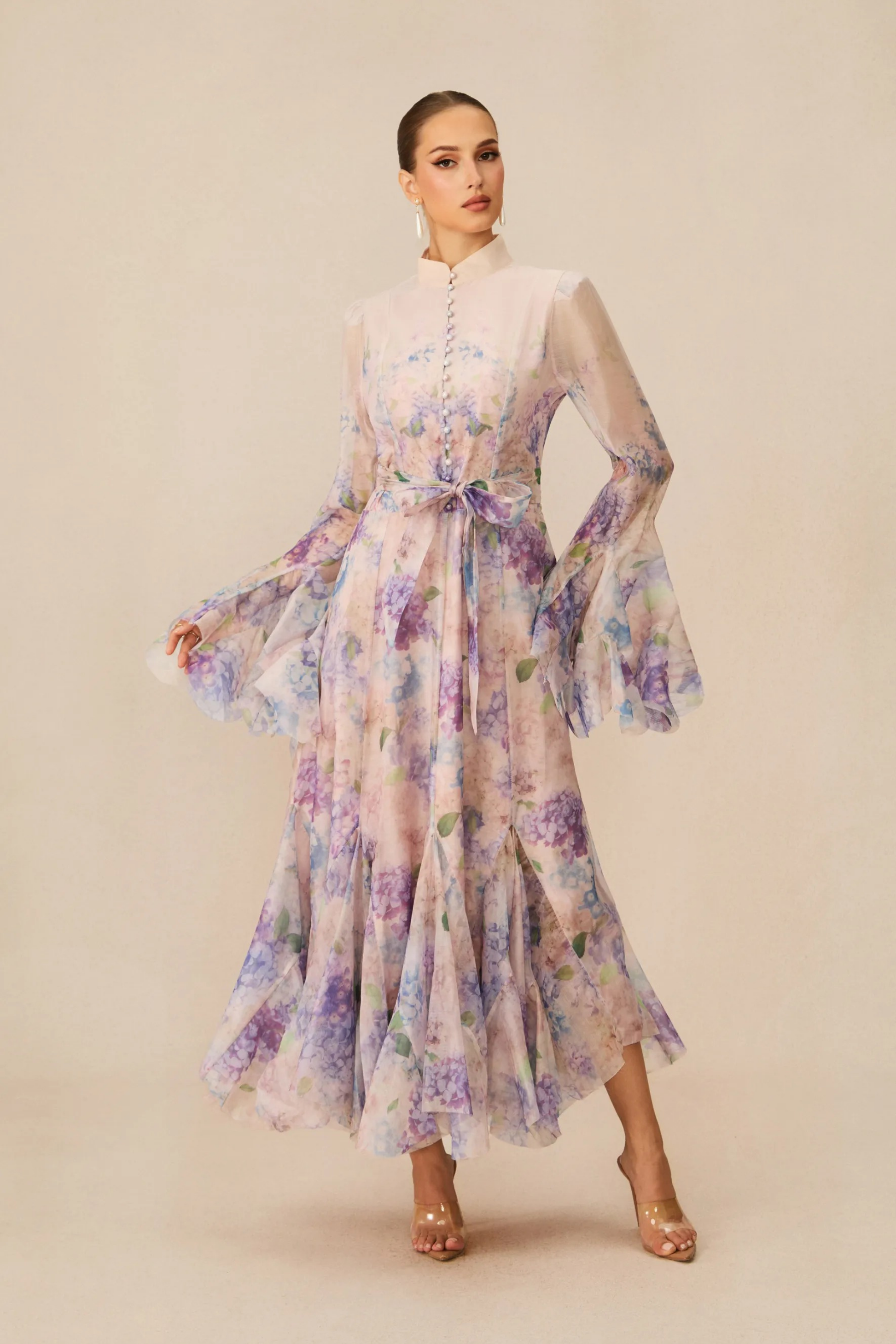 Maison Garden Maxi Dress