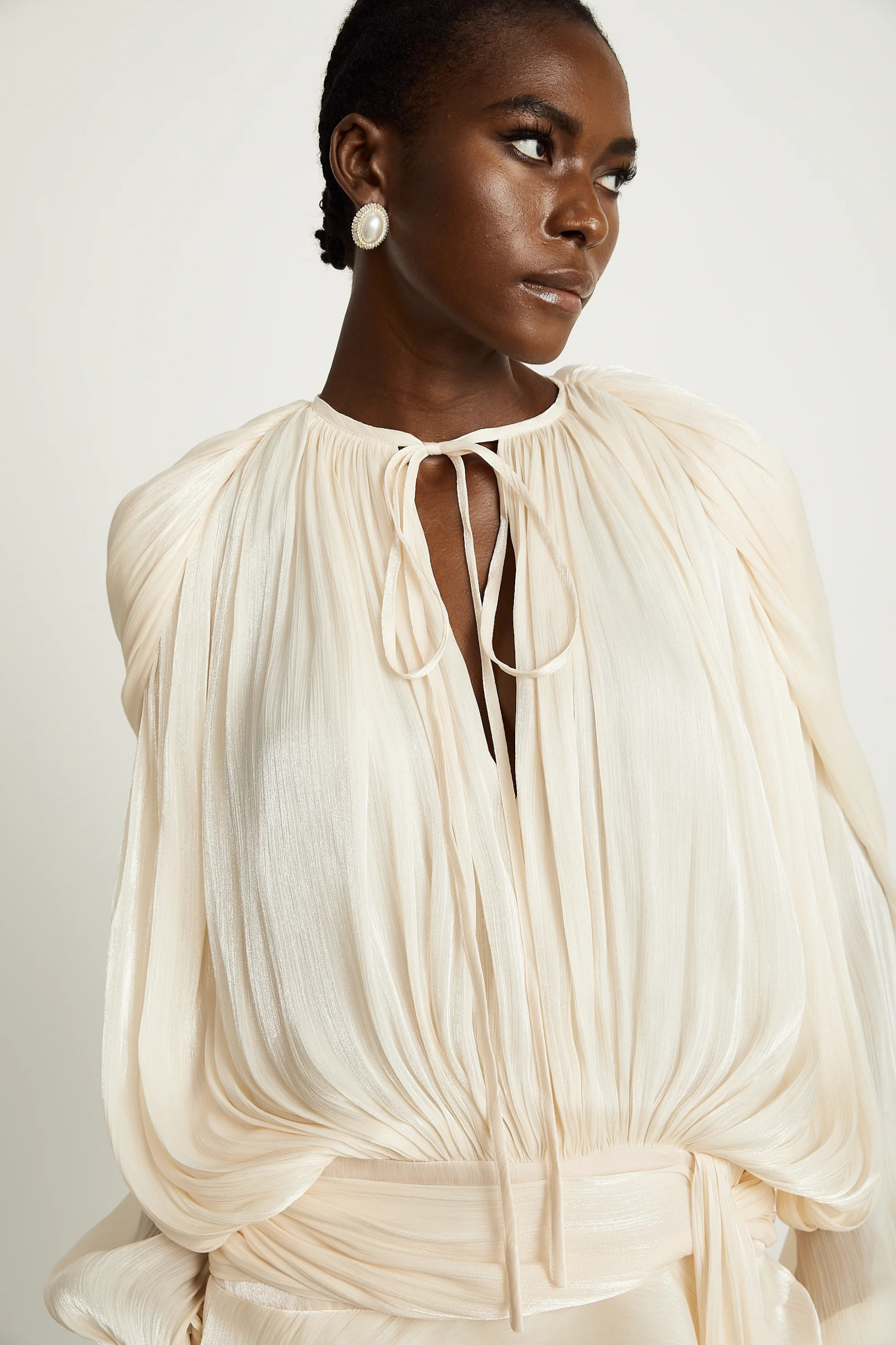Cloud Silk Mini Dress
