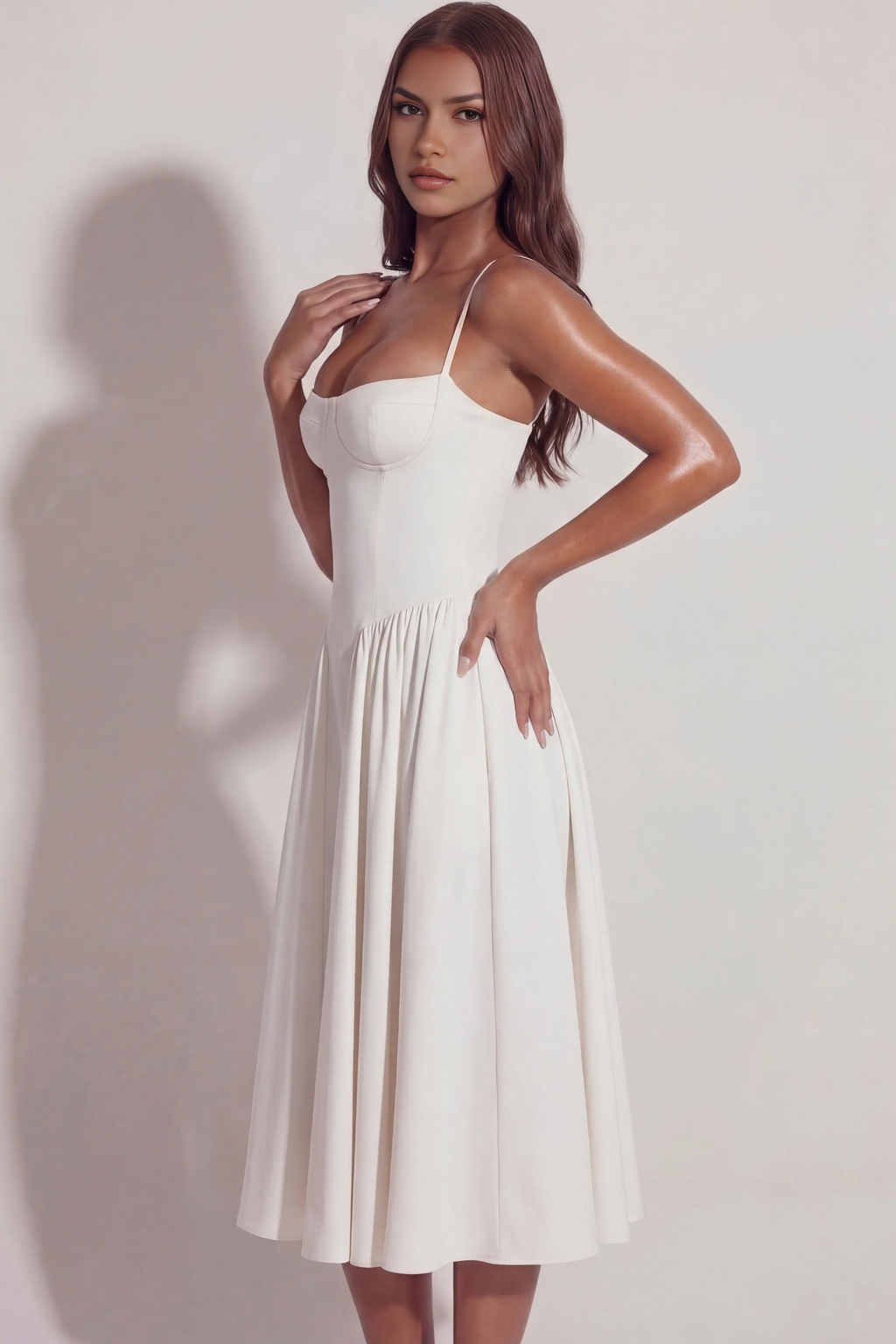 The Elara Midi Dress