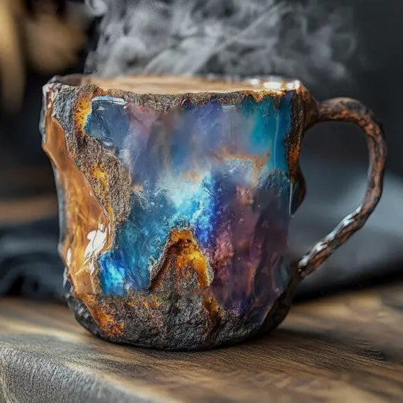 Krystall-Infusert Mineral Kaffe Kopper