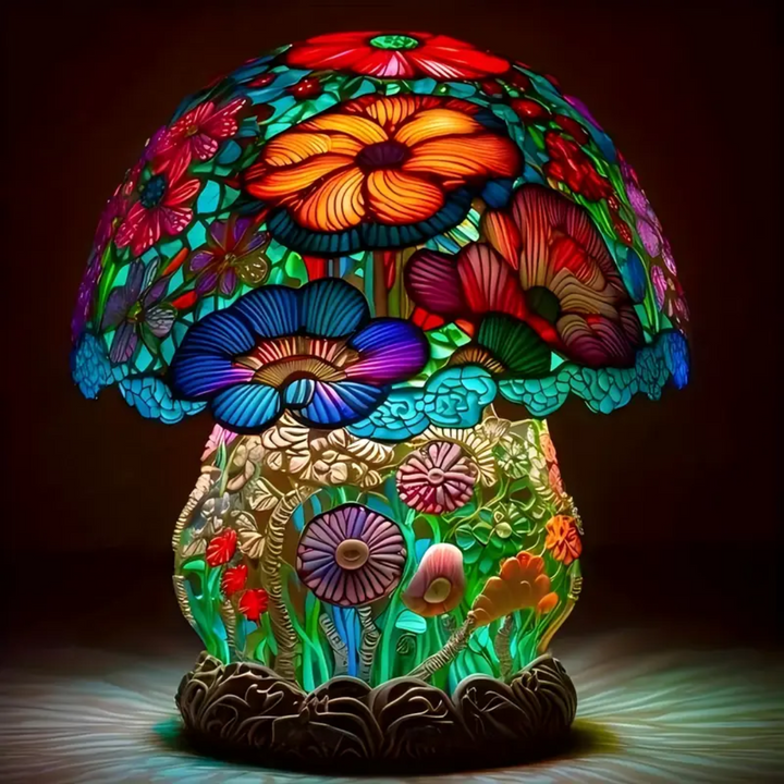 Frostet Sopp Lampe