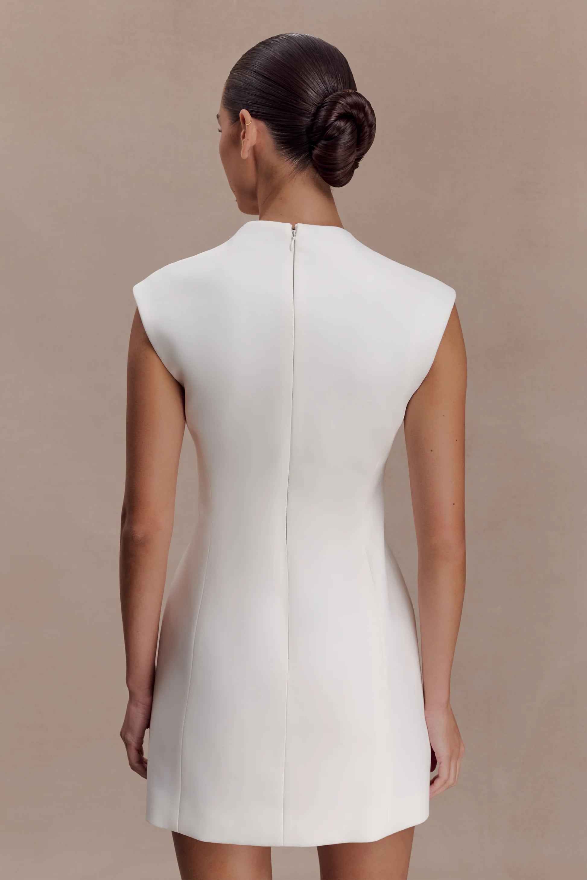 Ivory Grace Mini Dress
